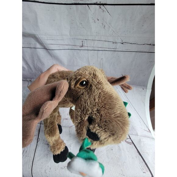 Barefoots Moose's Collectible Phyllis Driscoll Stuffed Animal Jenny Flower 11in - Picture 10 of 10